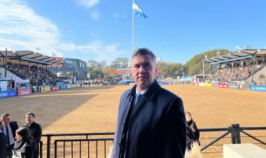 BS. AS: EL GOBERNADOR ZDERO ACOMPAÑÓ EL ACTO DE APERTURA DE LA 136° EXPOSICIÓN RURAL