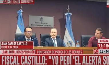 FISCAL CASTILLO: "HAY INFORMACIÓN QUE NO PODEMOS DAR"