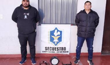 SECUESTRARON UN TAMBOR DE LUZ SUSTRAÍDO A UN CASINO