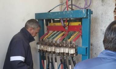 SAMEEP REALIZÓ TAREAS DE MANTENIMIENTO EN LA CISTERNA SUR PARA MEJORAR EL SERVICIO, DE CARA AL VERANO