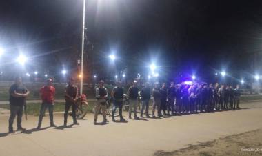 OPERATIVO CON SECUESTROS Y APREHENDIDOS