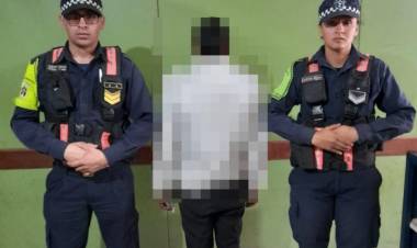 ERA BUSCADO POR LA JUSTICIA HACE MAS DE 5 AÑOS, CAMINERA LO CAPTURÓ