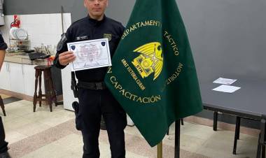 NUEVO EGRESADO EN EL PRIMER CURSO DE INTRUCTOR EN OPERACIONES MOTORIZADAS
