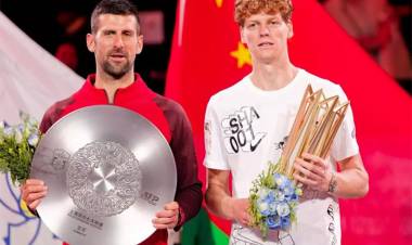 MASTERS 1000: SINNER DERROTÓ A DJOKOVIC Y FESTEJÓ EN SHANGHAI