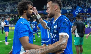 DESPUÉS DE UN AÑO SIN JUGAR, VOLVIÓ NEYMAR