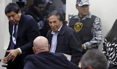 PERÚ: ALEJANDRO TOLEDO FUE CONDENADO A 20 AÑOS DE CÁRCEL POR EL CASO ODEBRECHT