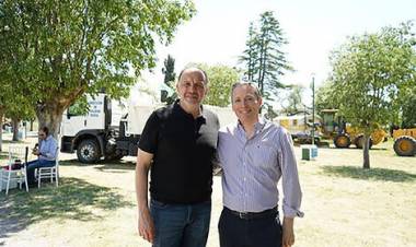 FERNANDO GRAY VISITÓ TRES ARROYOS Y SE REUNIÓ CON EL INTENDENTE PABLO GARATE