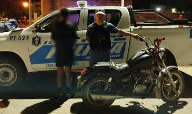 INCAUTAN CUATRO MOTOCICLETAS EN OPERATIVO DE PREVENCIÓN