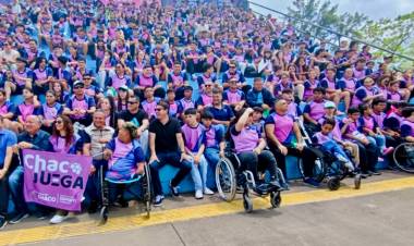 JUEGOS NACIONALES: LA ILUSIÓN CHAQUEÑA PARTIÓ, ESTE MEDIODÍA, A MAR DEL PLATA