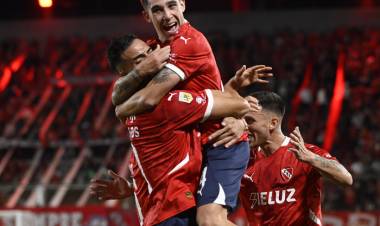 LIGA PROFESIONAL: INDEPENDIENTE VOLVIÓ A SUMAR DE A TRES ANTE UNIÓN