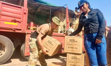 PARAJE 10 DE MAYO: COMENZÓ HOY EL OPERATIVO INTERFLUVIO CHAQUEÑO N°125 PARA LLEVAR ASISTENCIA A FAMILIAS DE DIFERENTES PARAJES DE EL IMPENETRABLE