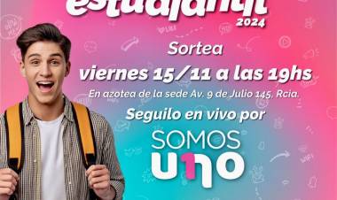 ESTE VIERNES SE SORTEA EL BINGO ESTUDIANTIL DE LOTERÍA CHAQUEÑA