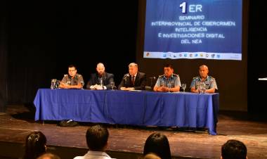 CHACO ES SEDE DEL PRIMER SEMINARIO INTERPROVINCIAL DE CIBERCRIMEN, INTELIGENCIA E INVESTIGACIONES DIGITAL DEL NEA