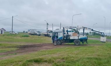 SAN BERNARDO: TRABAJOS DE SECHEEP PARA MEJORAR EL SUMINISTRO ELÉCTRICO EN LA LOCALIDAD
