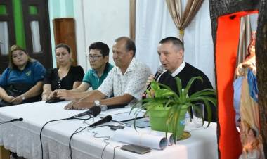 VILLA ÁNGELA: PRESENTACIÓN DE LA NOVENA Y LA FIESTA DEL SANTUARIO DE LA VIRGEN DE LA LAGUNA MESÓN DE FIERRO 2024