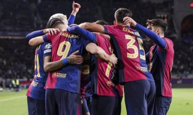 EL BARCELONA VOLVIÓ A GOLEAR A PESAR DE CIERTAS AUSENCIAS