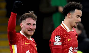 CHAMPIONS: LIVERPOOL LE GANÓ 2 A 0 AL REAL MADRID CON GOL DE MAC ALLISTER