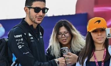 ALPINE BAJÓ A ESTEBAN OCON PARA LA ÚLTIMA CARRERA DEL AÑO
