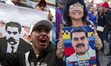 VENEZUELA: MARCHARON OPOSICIÓN Y GOBIERNO