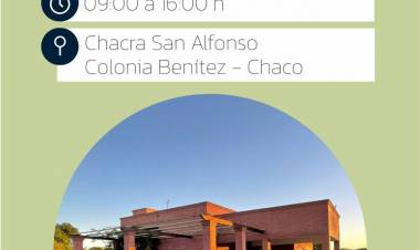 COLONIA BENÍTEZ: SE REALIZARÁ UNA CAPACITACIÓN EN TURISMO RURAL