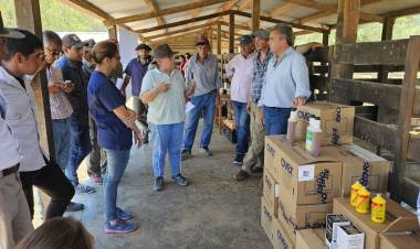 EL ESPINILLO: EL GOBIERNO PROVINCIAL REACTIVA EL PROGANO CON GRAN PRESENCIA EN TERRITORIO
