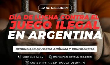 LOTERÍA CHAQUEÑA INTENSIFICA SU LUCHA CONTRA EL JUEGO ILEGAL CON EL FOCO EN LAS PLATAFORMAS ONLINE