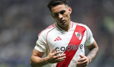 RIVER PLATE: ENZO DÍAZ SE DESPIDIÓ CON UN SABOR AMARGO 
