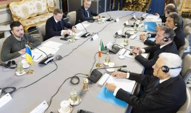 ITALIA REITERÓ SU APOYO A UCRANIA Y A ZELENSKI