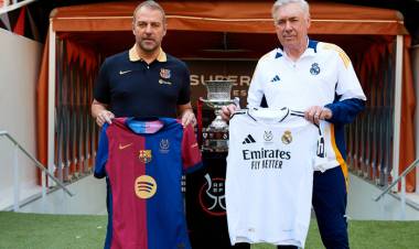 REAL MADRID Y BARCELONA DEFINEN LA SUPERCOPA DE ESPAÑA 
