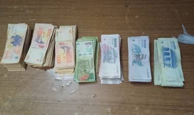 ERA BUSCADO POR LA JUSTICIA Y LO ATRAPARON CON MAS DE DOS MILLONES DE PESOS