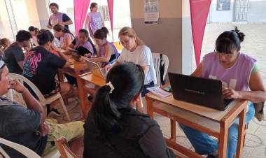 LOS OPERATIVOS DE INSCRIPCIÓN AL SUBSIDIO NACIONAL Y DESCUENTO VERANO LLEGARON A SAN BERNARDO, LA CLOTILDE Y LA TIGRA