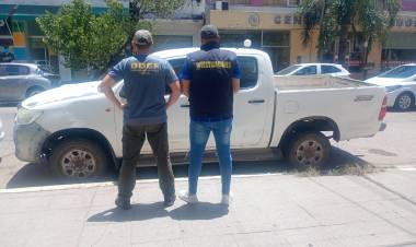 SECUESTRARON UNA CAMIONETA BUSCADA POR DELITO FEDERAL