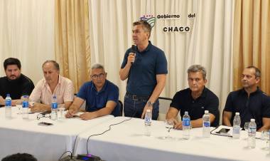 DESDE NAPENAY, EL GOBERNADOR ZDERO RATIFICÓ SU COMPROMISO CON EL CAMPO CHAQUEÑO