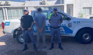 APREHENDIERON A UN HOMBRE QUE TENIA PEDIDO DE CAPTURA