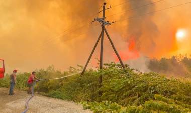 MOTOSIERRA, PERSECUCIÓN Y DESPIDOS: EL MÉTODO LIBERTARIO PARA COMBATIR EL FUEGO EN LA PATAGONIA