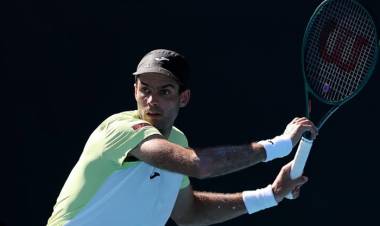 EL CAMPEÓN DÍAZ ACOSTA SE DESPIDIÓ RÁPIDO EN EL ARGENTINA OPEN
