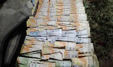LO DETUVIERON CON DROGAS Y MÁS DE 160 MIL PESOS