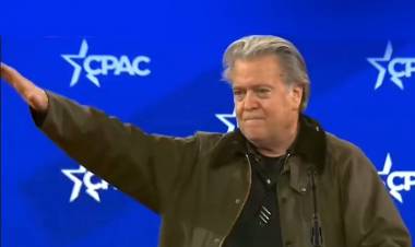 ¿OTRO SALUDO NAZI EN EL ENTORNO DE TRUMP?: EL GESTO DE STEVE BANNON EN LA CPAC