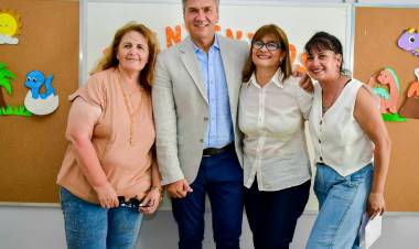 MÁS INFRAESTRUCTURA ESCOLAR: ZDERO INAUGURÓ HOY EL JARDÍN DE INFANTES N° 258 EN PUERTO VILELAS