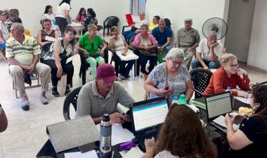 LAS GARCITAS: SE REALIZÓ UN NUEVO OPERATIVO DEL INSTITUTO DE VIVIENDA