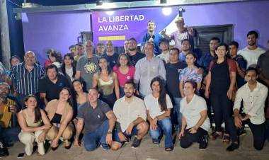 LA LIBERTAD AVANZA INAUGURÓ SU SEDE EN SAN BERNARDO, CHACO