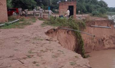 CRECIDA DEL RÍO BERMEJO: SAMEEP EJECUTA ACCIONES PARA MANTENER EL FUNCIONAMIENTO DE LA PLANTA POTABILIZADORA DE EL SAUZALITO