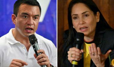 LIGERA VENTAJA DE LUISA GONZÁLEZ A 10 DÍAS DE LA SEGUNDA VUELTA EN ECUADOR