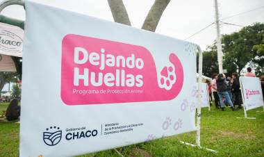 SE REALIZÓ EL PRIMER OPERATIVO DEL PROGRAMA “DEJANDO HUELLAS” EN EL PARQUE DE LA DEMOCRACIA DE RESISTENCIA