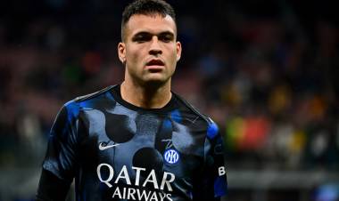 LA EMOCIÓN DE LAUTARO MARTÍNEZ EN EL MINUTO DE SILENCIO POR EL PAPA