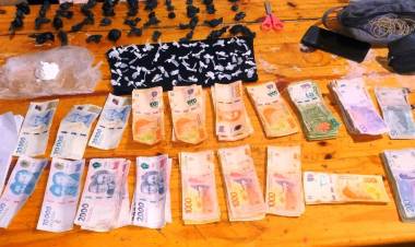 DESBARATARON UN BUNKER DE DROGAS EN LA RUBITA