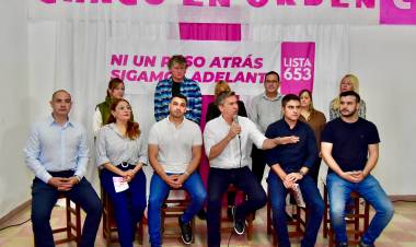 VILLA ÁNGELA: “ESTE DOMINGO VOTÁ LA “Z” CHACO PUEDE + LLA, NI UN PASO ATRÁS, SIGAMOS ADELANTE”- ENFATIZÓ ZDERO