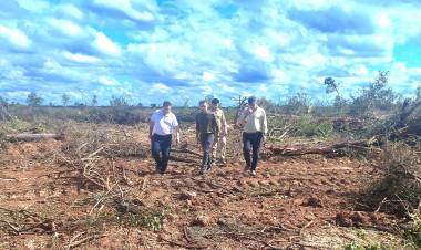 PRODUCCIÓN FRENÓ UN DESMONTE ILEGAL DE 1600 HECTÁREAS AL NORTE DE TACO POZO