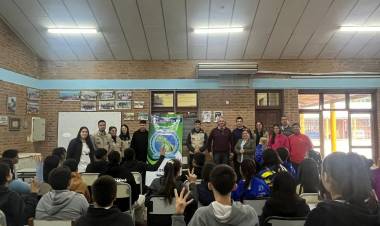 CHARLA Y TALLERES SOBRE LA TRATA DE PERSONAS EN LAGUNA LIMPIA