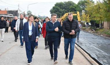 MEIRIÑO: “GRACIAS A LAS OBRAS EN LA AV. 9 DE JULIO, LOS RESISTENCIANOS PUEDEN CIRCULAR CON NORMALIDAD PESE A LAS INTENSAS LLUVIAS”